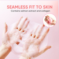 Masque Facial PDRN 10 Pièces Prêt à Expédier Vente en Gros Masque en Tissu Hydratant au Collagène et ADN de Saumon pour Soins de la Peau en Stock en Gros