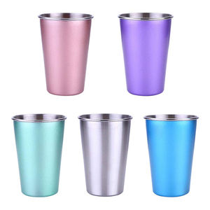 كوب قهوة أحادي الجدار ، كوب بشعار معدني من الفولاذ المقاوم للصدأ ، أكواب رخيصة لشرب البيرة الباردة - Product Image 6