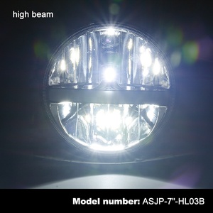 ASEND Nero lunetta riflettore luce di azionamento 12V 6500K con ambra accendere la luce 12 mesi di garanzia HA CONDOTTO il faro per jeep per <span class=keywords><strong>Hummer</strong></span> - Product Image 6