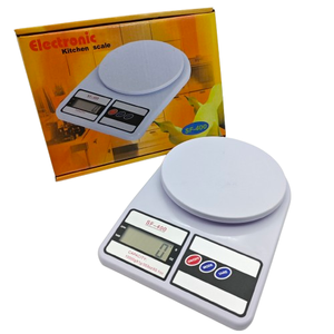 주방 저울 전자 다용도 디지털 디스플레이 플라스틱 10KG 1g SF400 SF400A 디지털 전자 음식 무게 측정 주방 저울 - Product Image 6