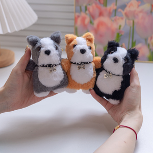 Tùy chỉnh thiết kế dễ thương SOUFFLE sang trọng Keychain mềm vòng chìa khóa trang trí và Ba lô túi phụ kiện với PP bông Comforter - Product Image 4