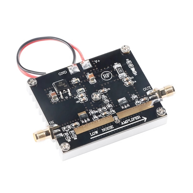 10M-1GHz 40dB Gain Medium Power RF Amplifier Board Module 1W Radio Low Noise Broadband