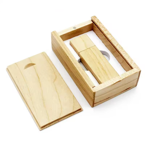 Logo Custom Wooden Box USB2.0 Flash Drive 128GB Gifts Pen Drive 64GB <strong>Real</strong> Capacity <strong>Memory</strong> Stick High Speed <strong>Pendrive</strong> 32GB 16GB - Product Image 5