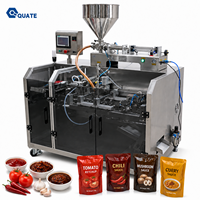 Machine d'emballage automatique pour sachets Doypack, machine de remplissage et de scellage pour sauces liquides