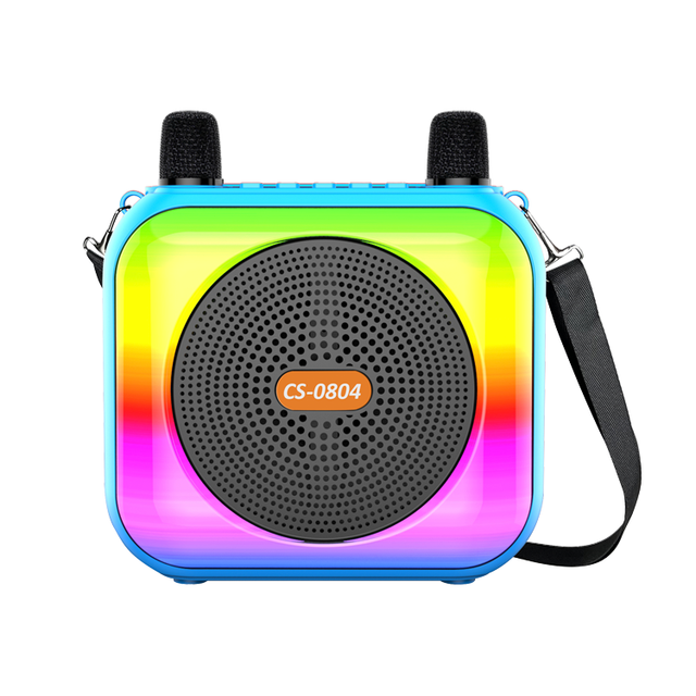Wireless Loudspeaker USB Rechargeable Active Audio TF Card FM Radio Sound Box 2400mAh RGB LED Bluetooth Portable Speaker
