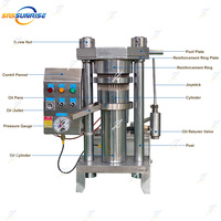 Machine d'extraction d'huile industrielle à froid pour colza, chanvre, courge, lin, moutarde, ricin, arachide et tournesol
