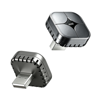Adaptador Inalámbrico 4 en 1 para CarPlay, Android Auto, AirPlay y Mirror Link, Conexión Rápida y Estable, Instalación USB OEM para Automóvil