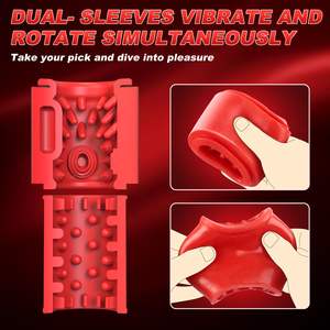 ओपन एंडेड वयस्क खिलौने लिंग वाइब्रेटर स्वचालित झटका नौकरी सेक्स मशीन उत्तेजक जेब पुरुष मास्टरबैटर्स - Product Image 4