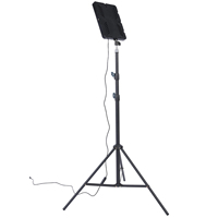 Éclairage de studio à panneau LED réglable avec support trépied pour la photographie professionnelle et la création de contenu