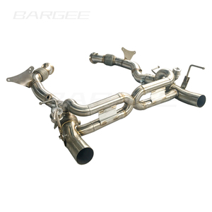Bargee Valvetronic 3 ''full Turbo Catback scarico per <span class=keywords><strong>Ferrari</strong></span> <span class=keywords><strong>488</strong></span> 3.9T 2015 lega di titanio auto Catback scarico Downpipe Kit - Product Image 2