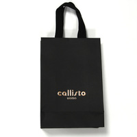 Sac en papier à provisions de cadeau de marque célèbre de luxe imprimé à prix abordable personnalisé papier kraft votre propre logo
