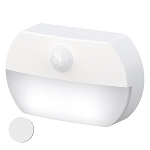 <b>LED</b> Smart Modern Night <b>Light</b> Battery-powered Human Body Induction Lamp for Bedroom Feeding Wardrobe Warm White - Product Image 6