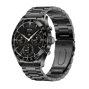 Reloj Inteligente Definite M11 con Pantalla AMOLED de 1.32 Pulgadas, Batería de 350 mAh, Estilo Metálico Ejecutivo, Resistente al Agua IP68, Monitor de Ritmo Cardíaco, Compatible con <span class=keywords><strong>Google</strong></span> <span class=keywords><strong>Fit</strong></span> para <span class=keywords><strong>iOS</strong></span> y Android - Product Image 1