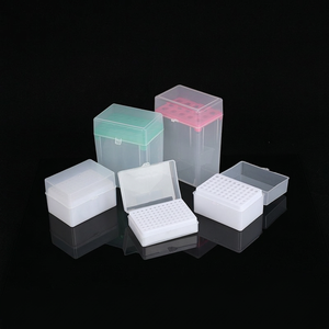 กล่องใส่ปลายปิเปตแบบกรอง 10 ลิตร 100 ลิตร <span class=keywords><strong>1000</strong></span> ลิตร สีขาว/ใส/เทา รุ่น 19 - Product Image 1