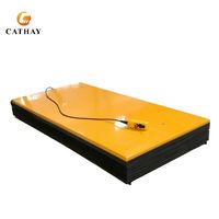 Ciseaux élévateurs électriques hydrauliques portables certifiés CE, capacité 100 kg-4000 kg, pour usage industriel en entrepôt