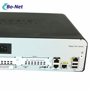 Bản gốc được sử dụng 1900 loạt Bộ định tuyến dịch vụ tích hợp <span class=keywords><strong>1941</strong></span>/K9 giấy phép gói Bộ định tuyến mạng tích hợp - Product Image 3