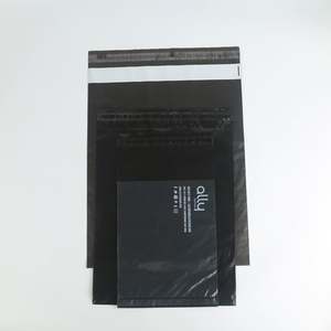 Custom Poly Mailer Waterproof Matte Black Courier <b>Bag</b> Shipping <b>Bag</b> Plastic Express Postage <b>Bag</b> with Black Color - Product Image 5