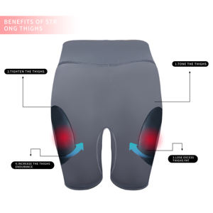 स्मार्ट म्स शॉर्ट्स फिटनेस लेगिंग होम वर्कआउट के लिए ग्लिट्स और पैरों के लिए बालों के लिए - Product Image 2