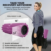 Rouleau de massage vibrant électrique rechargeable CZFIT pour le fitness et le yoga