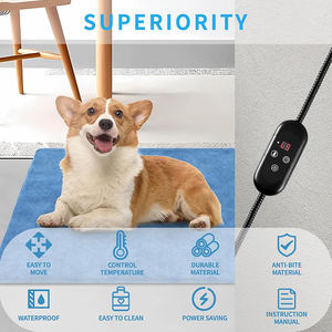 Alfombrilla de calentamiento para mascotas, alfombrilla eléctrica impermeable para cama de perro y gato, almohadilla de calefacción para mascotas - Product Image 3