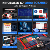 Escáner OBD2 Bidireccional para Automóvil Kingbolen K7 BT, Actualización Gratuita, Herramienta de Escaneo de Codificación ECU con FCA AutoAuth