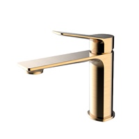 Robinet de lavabo en or brossé standard australien en filigrane de style européen Offre Spéciale