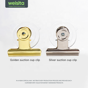 Clips de fer en métal robustes grande ventouse affichage <span class=keywords><strong>publicitaire</strong></span> signes pop support de pince porte-badge et accessoires - Product Image 3