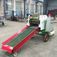 Mini presse à balles ronde pour tracteur BCS, machine à balles de foin, herbe avec CE