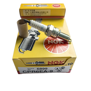 Bujias Originais NGK Genuine 6899 CPR6EA-9 Peças de Motor de Motocicleta Originais para Honda ANF125 Inova/CRF125F/Wave125 125CC CBR - Product Image 1