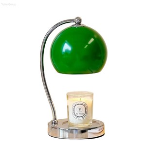 Lily Valley Aromatherapy Iron Candle Stand Creative Flame-Free Eco-Friendly Durable Ambient Desk <b>Bedside</b> Lantern Home Decoration - Product Image 4