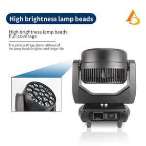 AICPOSE Professional Bee Eye 19x40w LED Zoom Lumière principale mobile RGBW 4in1 K15 Lumière de scène à tête mobile - Product Image 3
