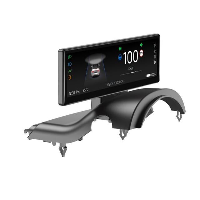 9-Inch Carplay Head up Display with Unlimited Voice Support LCD Screen Projection Bluetooth GPS HUD Features for Cars