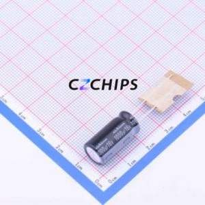 ตัวเก็บประจุอิเล็กโทรไลต์อะลูมิเนียมแบบ Through-Hole รุ่น UHD1C102MPD1TD ขนาด D10xL20 มม. 1000uF 20% 16V 1.82A-100kHz - Product Image 1