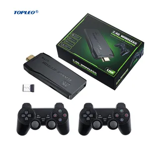 Topleo 36000+ Games Android Tv Box 4K 3d Machine Game Box Stick Ps2 Console M8 Game Stick