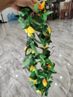 Guirlande de fleurs artificielles en soie de haute qualité, colliers de fleurs hawaïennes, couronne de vignes pour la décoration de fête et de mariage