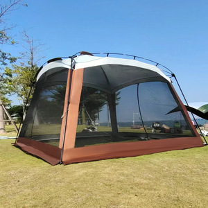 Tente de camping extérieure quatre saisons à armature droite, anti-insectes, anti-UV, légère avec moustiquaire - Product Image 4