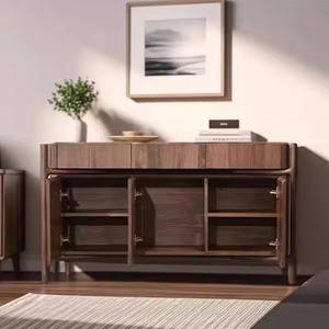 Buffet moderne nordique <span class=keywords><strong>de</strong></span> luxe en <span class=keywords><strong>bois</strong></span> <span class=keywords><strong>massif</strong></span> pour salle à manger - Product Image 5