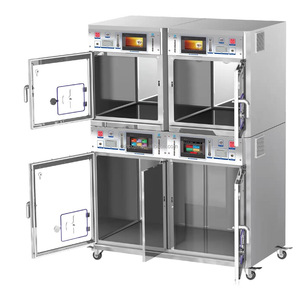 Pujia equipo veterinario EQUIPO DE Hospital veterinario totalmente funcional de acero inoxidable bebé jaula caliente cachorro mascota <span class=keywords><strong>incubadora</strong></span> - Product Image 2