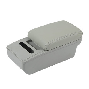 Reposabrazos Vtear ABS con Portavasos USB para <span class=keywords><strong>Hyundai</strong></span> <span class=keywords><strong>I10</strong></span> 2015-2018 - Accesorio de Almacenamiento <span class=keywords><strong>Interior</strong></span> y Estilización Frontal para Auto - Product Image 4