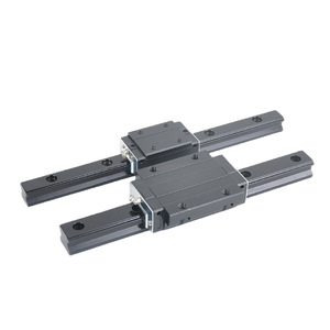 Guías Lineales HSR45CM1 y HSR45M2A, Deslizadores de Rodillos de Acero Inoxidable, Precisión Nivel N, Material de Acero para Rodamientos - Product Image 1