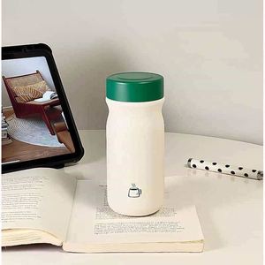 Stainless Steel Insulated Water Bottle Pop-Up Lid Portable Thermal Bottle <b>Large</b> Capacity Food Grade Travel Mug - Product Image 3