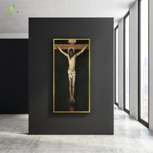 Arte en Porcelana Cristalina: una Sinfonía de Colores, Ambiente de Alta Gama para Sala de Estar con Cuadros Colgantes y Luces LED - Product Image 5