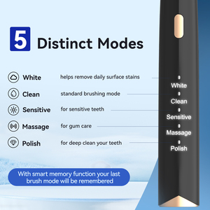 Seago SG-2782 thông minh cảm biến áp suất 5 chế độ khác biệt levitation từ động cơ bàn chải đánh răng điện với không thấm nước IPX7 - Product Image 3