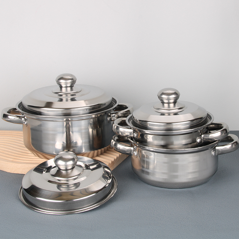 Stainless Steel Cookware Sets Cookware Soup Pot Set Cooker Cooking Pot Set
