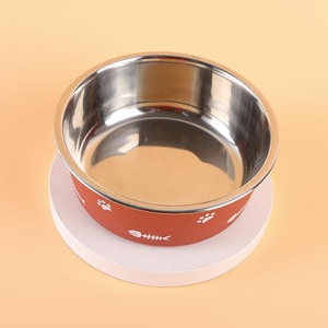 Bol antidérapant en acier inoxydable pour chien, grand bol à boire pour animaux de compagnie à l'intérieur ou à l'extérieur, mangeoire pour chiens de compagnie, vente en gros - Product Image 6
