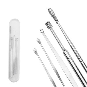Stainless Steel Spiral Ear Pick Single Head Earwax Removal Tool For Ear Cleaning Personal Care Accessory - Product Image 2