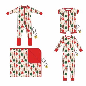 Качественный рекламный комбинезон для малышей с рождественским принтом, осенне-зимний, подходит для повседневной носки - Product Image 6