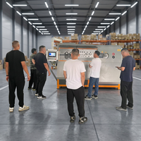 Haihui Machine intégrée de cintrage de barres d'acier de type 6-16 à commande numérique automatique Machine à cintrer les barres d'armature à double ligne