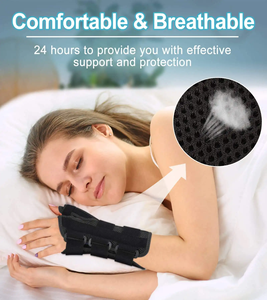 Logo personnalisé Prix de gros Orthèse de poignet réglable avec attelle de pouce Spica Support de poignet pour l'arthrite