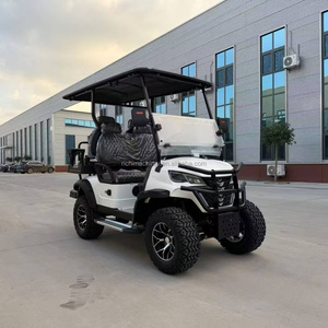 Chariots de golf électriques au lithium 72V robustes, chariots tout-terrain électriques et véhicules de transport pour entrepôt - Product Image 2